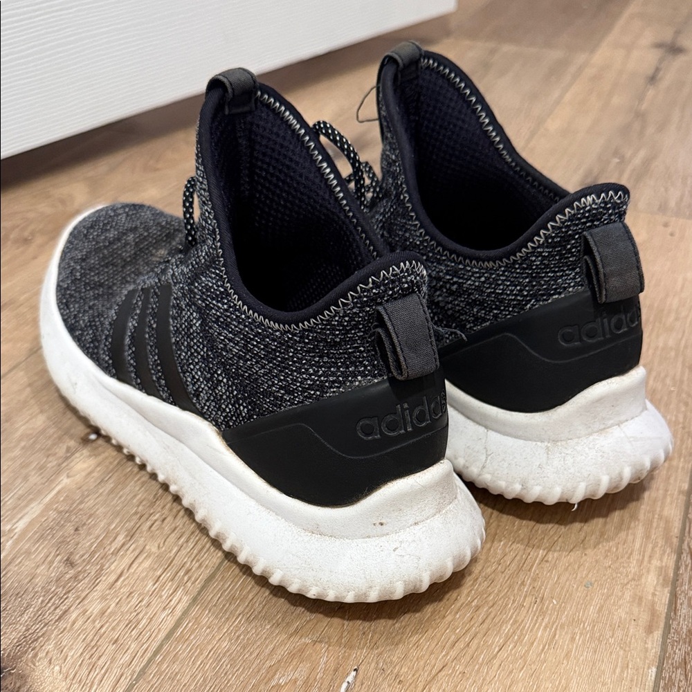 Adidas Charcoal and White High-Top Sneakers - Picture 3 of 6